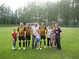 Дружеский матч с командой ветеранов футбола Одоева